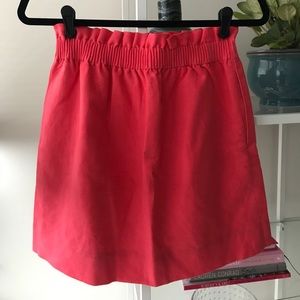 JCrew Factory Linen Mini Skirt